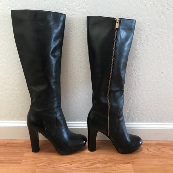 michael kors platform boots